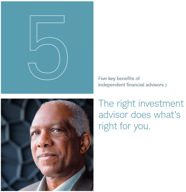 right investment advisors do whats right for you title page